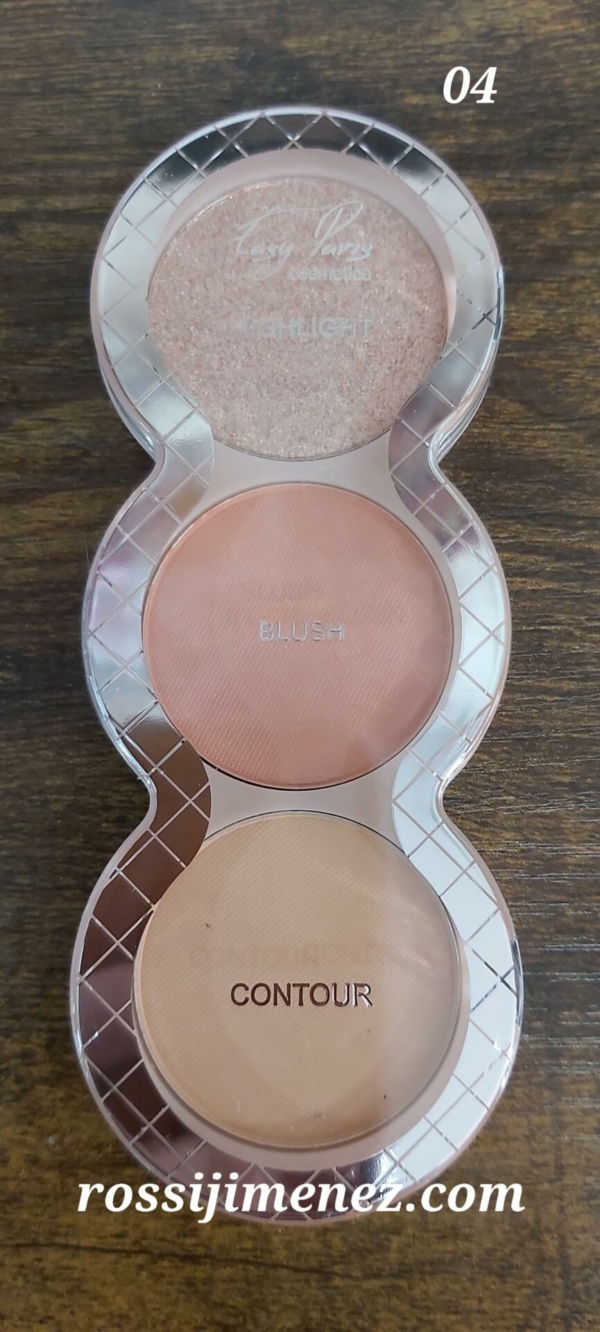 Paleta Iluminador/ Colorete / Corrector Easy Paris - Imagen 5