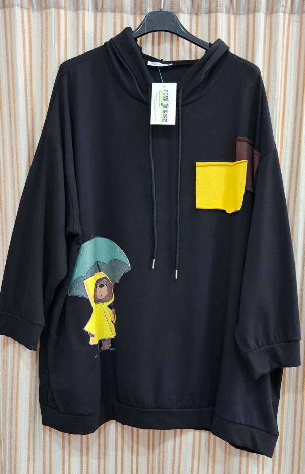 Sudadera Oso Paraguas (145/155 cm cadera aprox) - Imagen 3