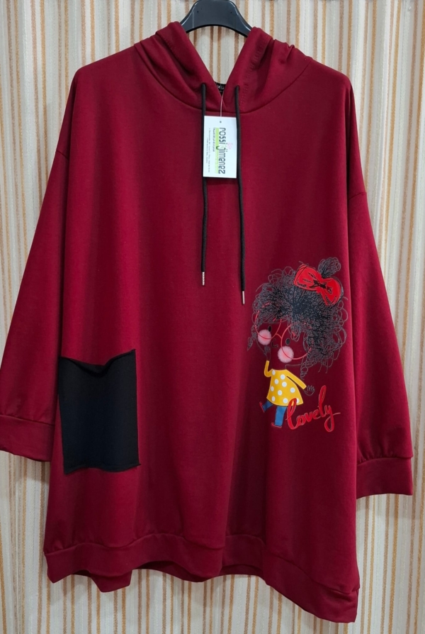 Sudadera Muñeca Lovely (145/150 cm cadera aprox) - Imagen 4