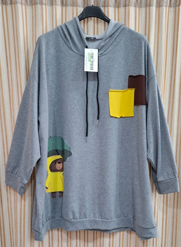 Sudadera Oso Paraguas (145/155 cm cadera aprox) - Imagen 4
