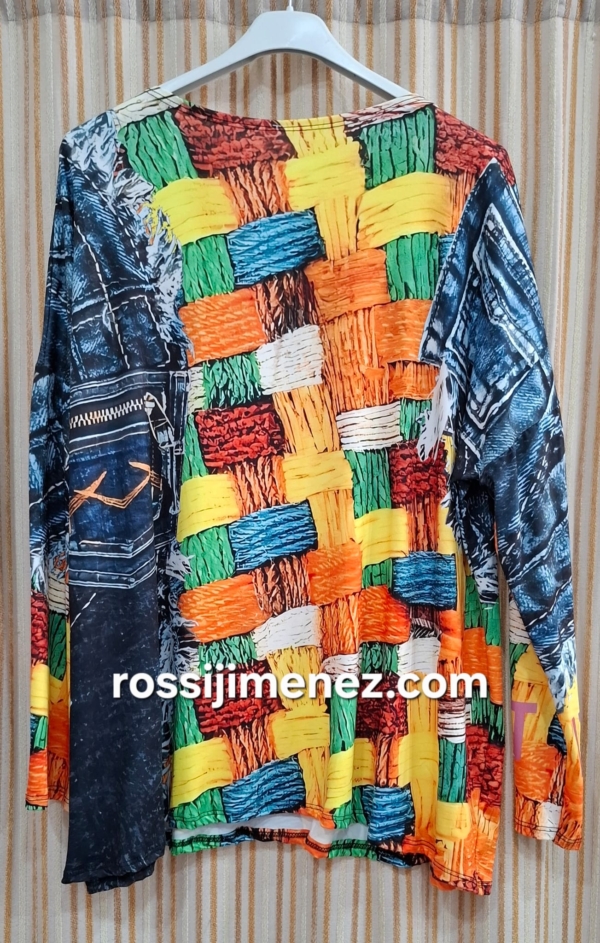 Camiseta Impresión Jersey Lana (Talla única 46 a 54 aprox.) - Imagen 2
