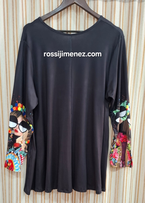 Camiseta Maxi Impresión Chicas (Talla única 48 a 60 aprox.) - Imagen 2