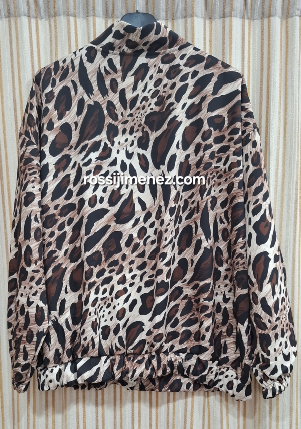 Bomber Print (Ancho 135 cm talla 50/52 aprox.) - Imagen 2