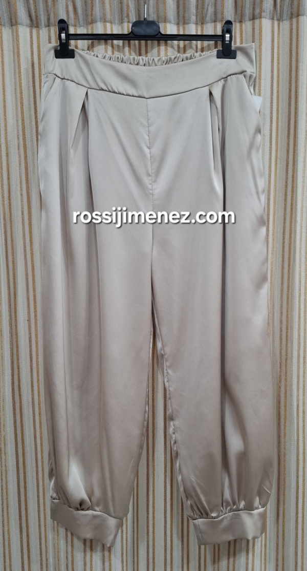 Pantalón Bomber Satinado Curvy