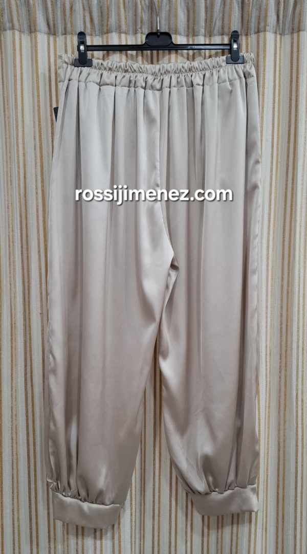 Pantalón Bomber Satinado Curvy - Imagen 2