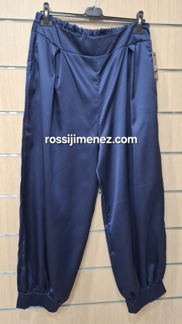 Pantalón Bomber Satinado Curvy - Imagen 5