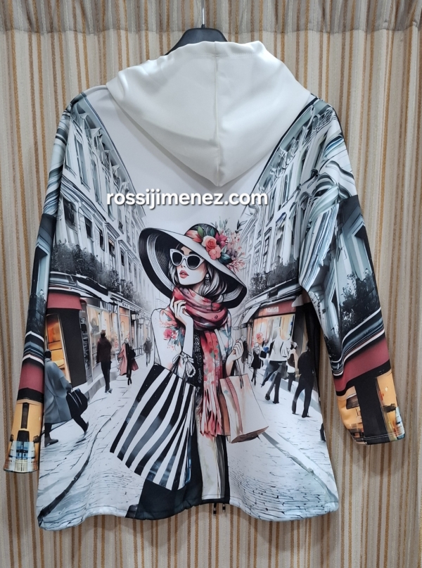 Sudadera Neopreno Día de Compras (Ancho 140 a 150 cm aprox.) - Imagen 2