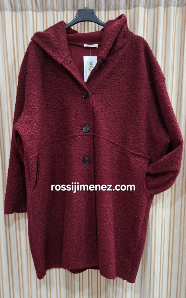 Abrigo Paño Rizado Capucha (Ancho 145/150 cm) - Imagen 2