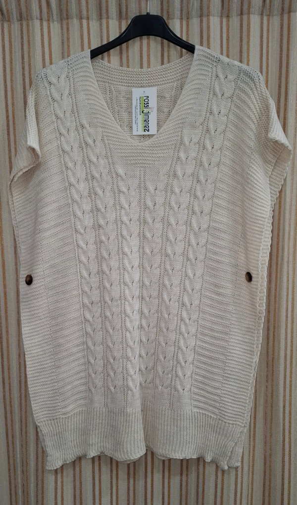 Chaleco Lana Curvy (Talla única 44 a  52 aprox.) - Imagen 6