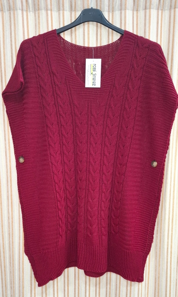 Chaleco Lana Curvy (Talla única 44 a  52 aprox.) - Imagen 4