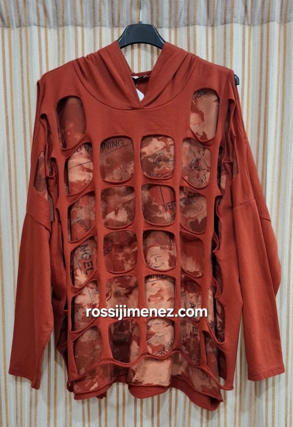 Sudadera Agujeros (Ancho 140/145 cm aprox) - Imagen 9