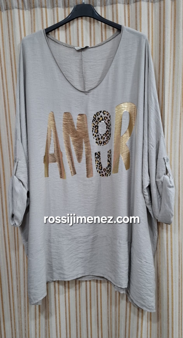 Camiseta/Blusón Amour (Ancho 160 cm aprox) - Imagen 5