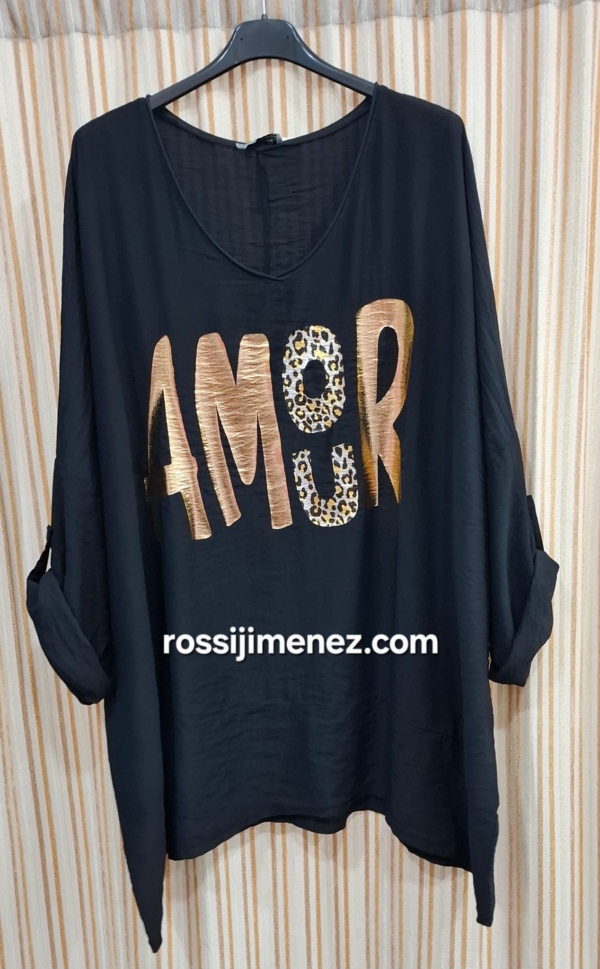 Camiseta/Blusón Amour (Ancho 160 cm aprox) - Imagen 2