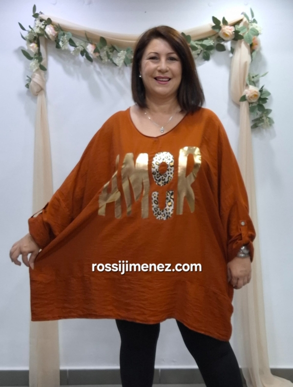 Camiseta/Blusón Amour (Ancho 160 cm aprox)