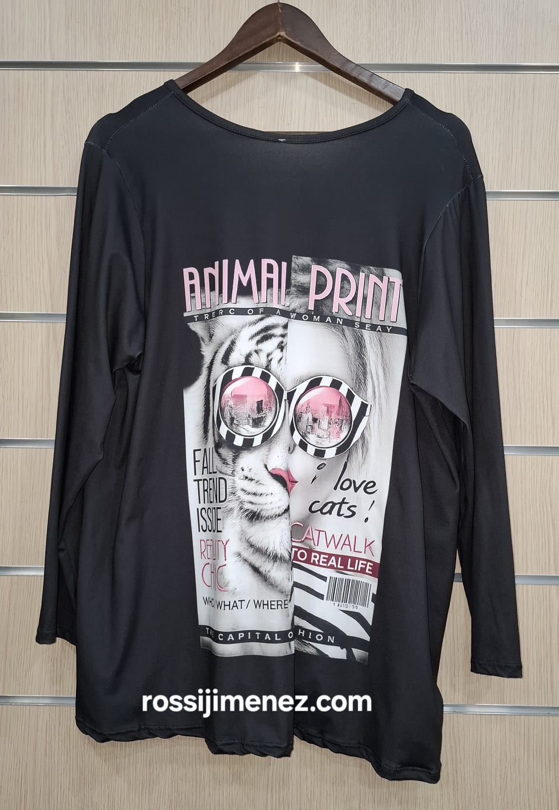 Camiseta Impresión Animal Print (Talla única 44 a 50 aprox.) - Imagen 2