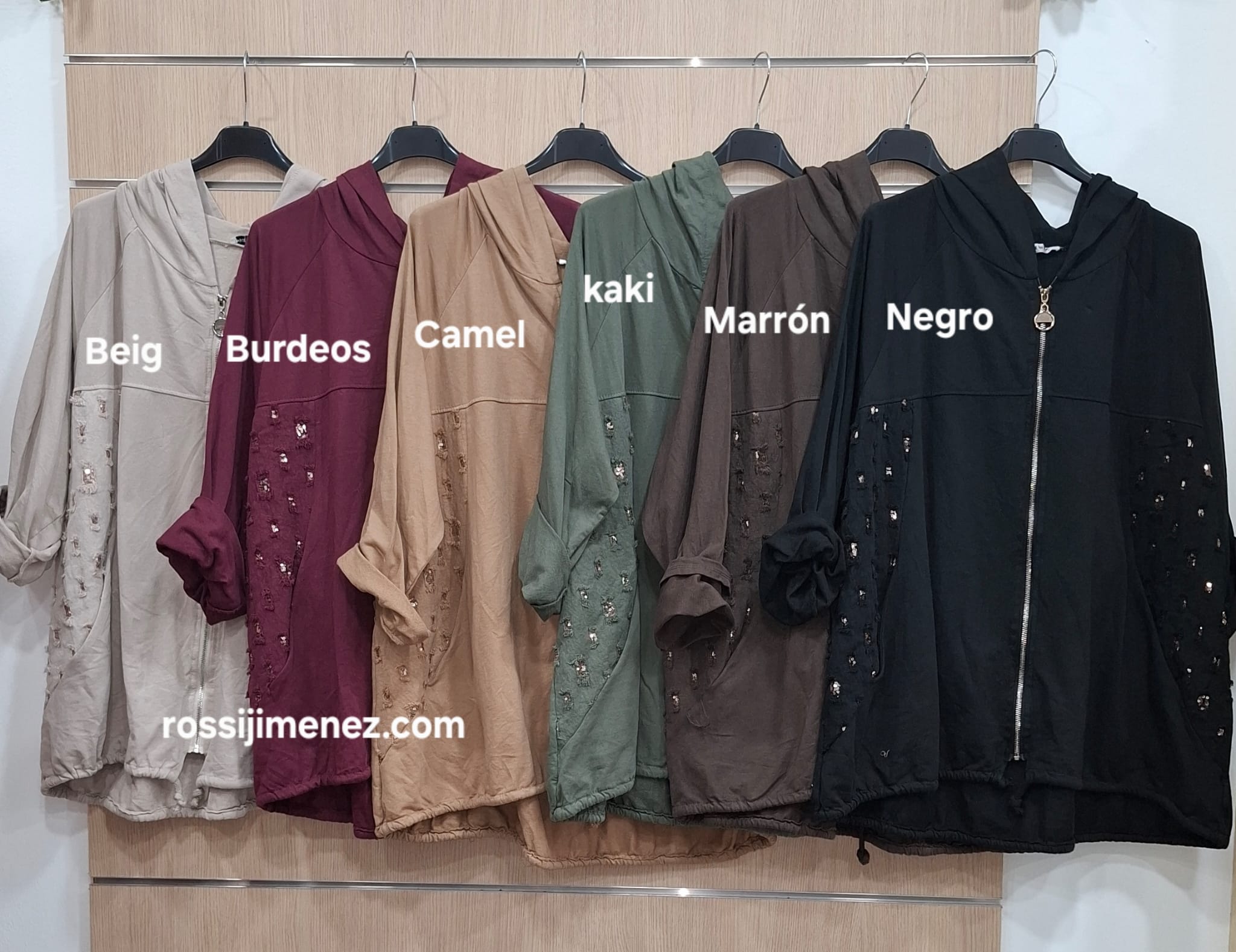 Chaqueta Sudadera Deportiva Laterales Fantasía ref 261136 - Imagen 2