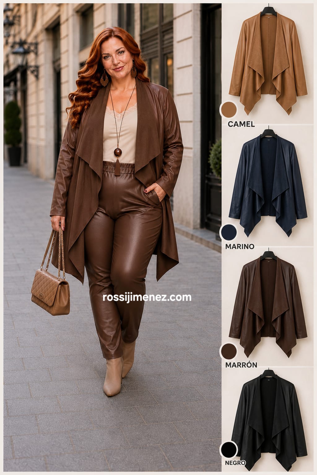 Chaqueta polipiel (Talla única 48 a 56 aprox.)
