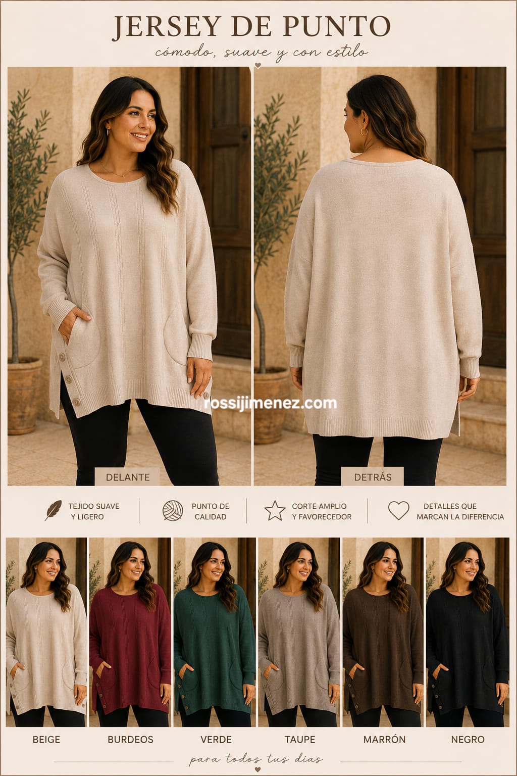 Jersey Ochos Maxi (160 cm ancho)