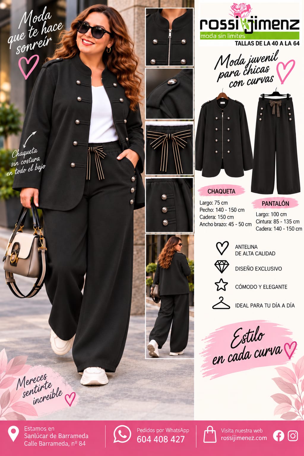 Conjunto Antelina Capitana Curvy - Imagen 6