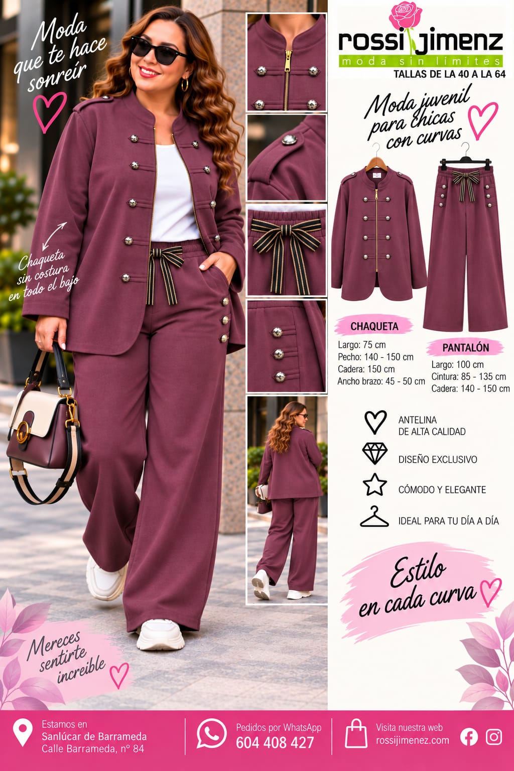 Conjunto Antelina Capitana Curvy - Imagen 2