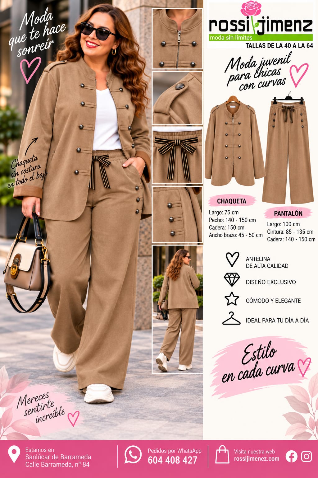 Conjunto Antelina Capitana Curvy - Imagen 5